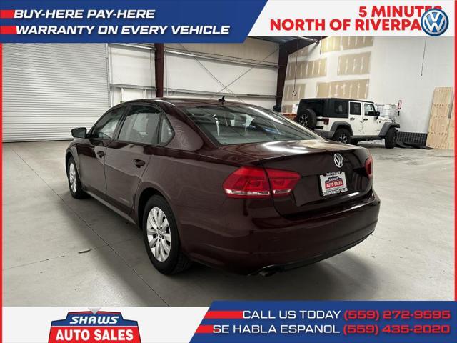 used 2013 Volkswagen Passat car, priced at $7,950