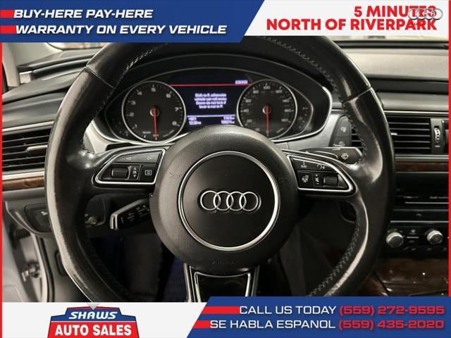 used 2016 Audi A6 car, priced at $14,950
