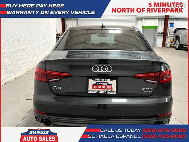 used 2017 Audi A4 car, priced at $14,950