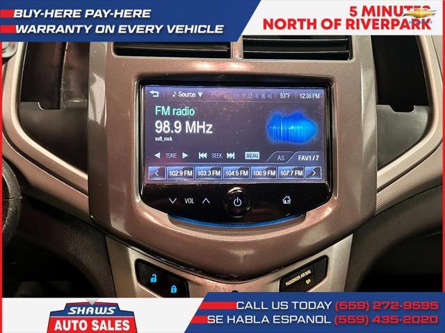 used 2016 Chevrolet Sonic car, priced at $8,450