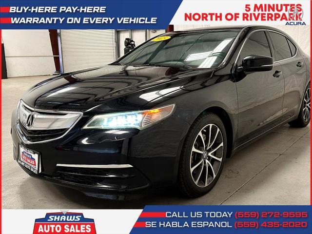 used 2015 Acura TLX car, priced at $12,450