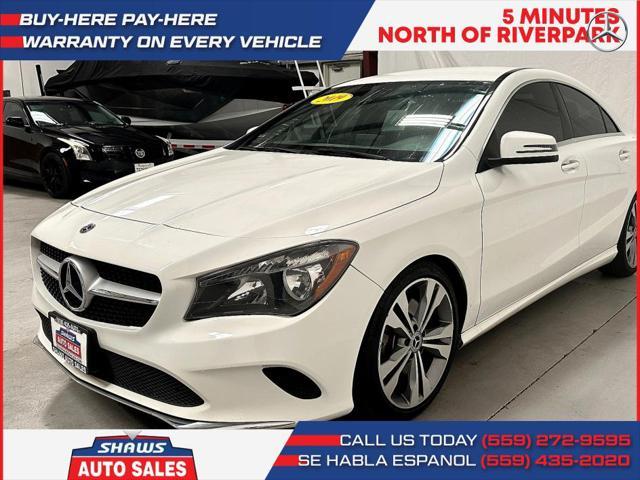 used 2019 Mercedes-Benz CLA 250 car, priced at $18,450