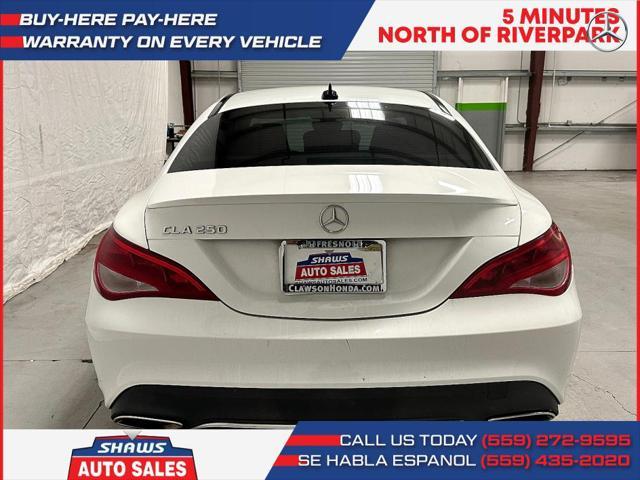 used 2019 Mercedes-Benz CLA 250 car, priced at $18,450