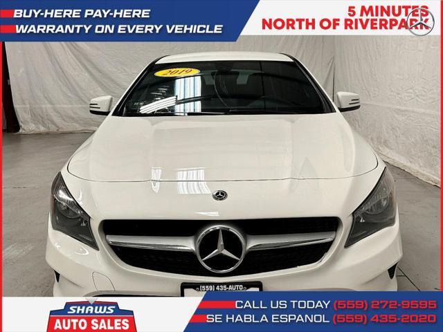 used 2019 Mercedes-Benz CLA 250 car, priced at $18,450