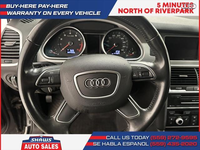 used 2015 Audi Q7 car, priced at $14,950