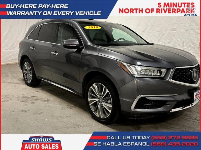 used 2018 Acura MDX car, priced at $19,950