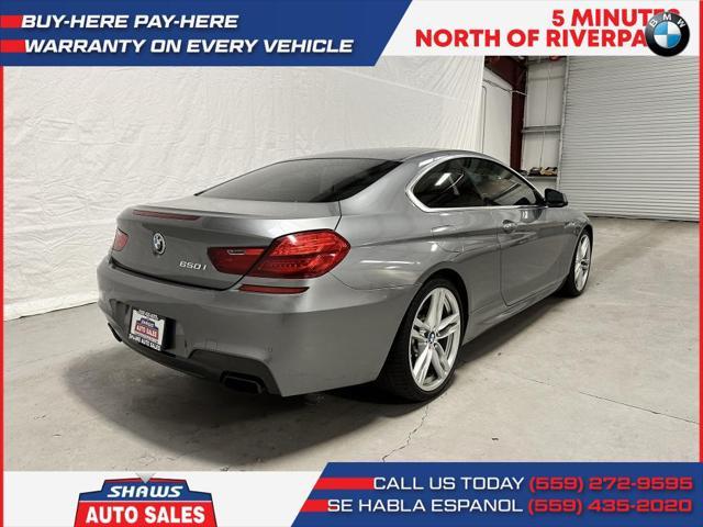 used 2012 BMW 650 car, priced at $15,450