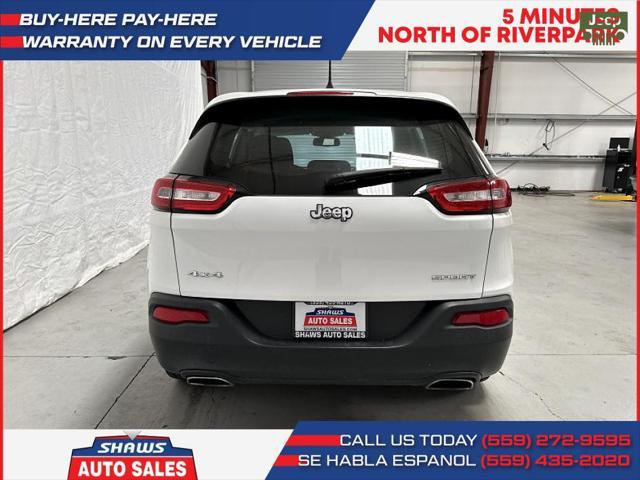 used 2017 Jeep Cherokee car, priced at $13,950