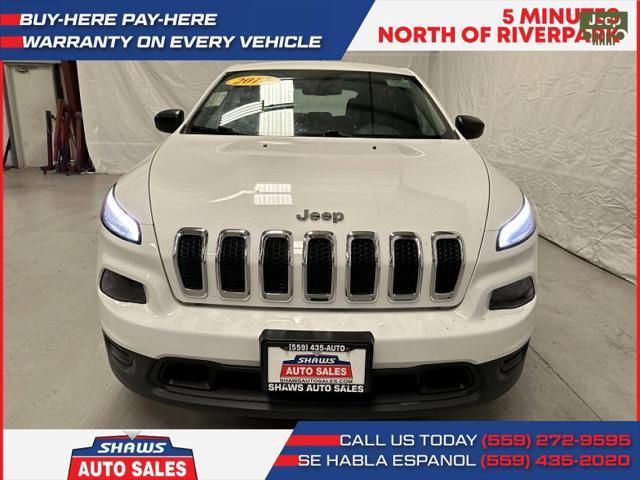 used 2017 Jeep Cherokee car, priced at $13,950