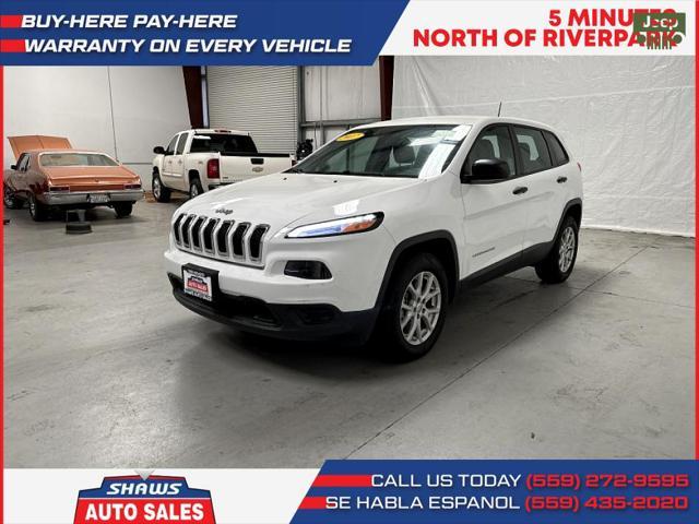 used 2017 Jeep Cherokee car, priced at $13,950