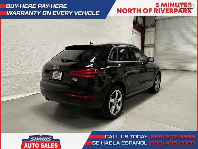used 2015 Audi Q3 car, priced at $10,950
