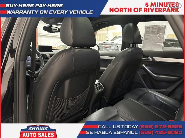 used 2015 Audi Q3 car, priced at $10,950