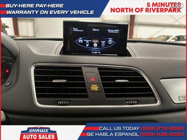 used 2015 Audi Q3 car, priced at $10,950