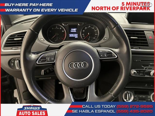 used 2015 Audi Q3 car, priced at $10,950