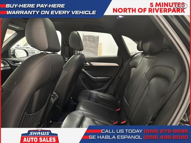 used 2015 Audi Q3 car, priced at $10,950