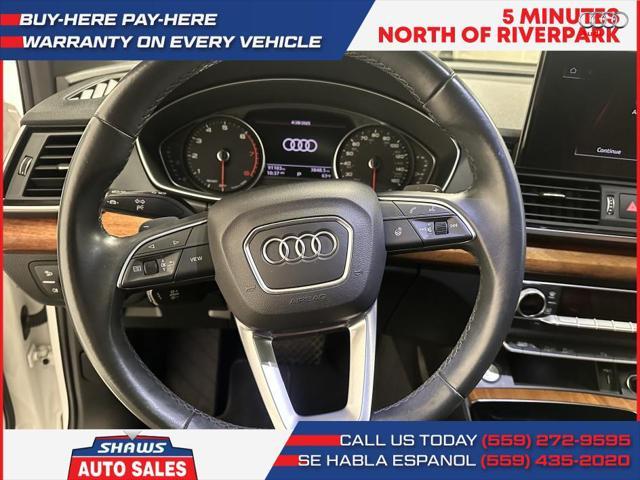 used 2021 Audi Q5 car, priced at $20,450