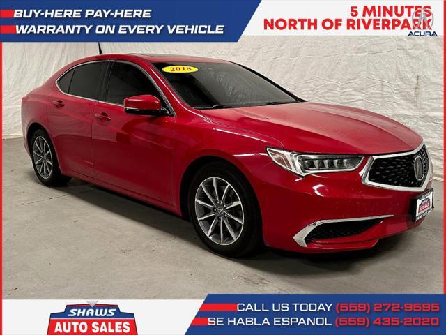 used 2018 Acura TLX car, priced at $16,950