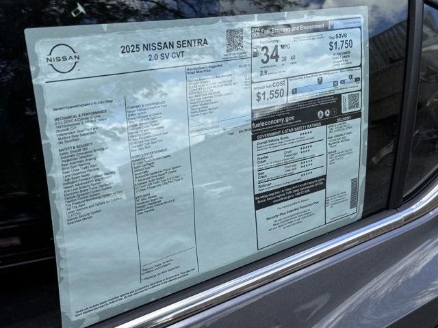 new 2025 Nissan Sentra car