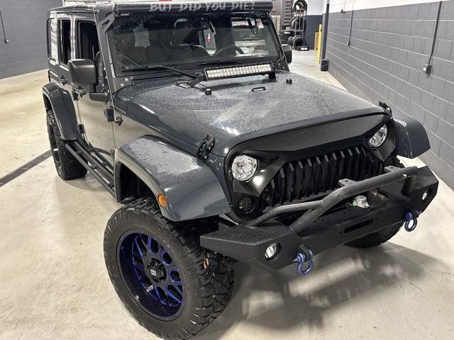 used 2017 Jeep Wrangler Unlimited car, priced at $21,991