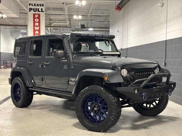 used 2017 Jeep Wrangler Unlimited car, priced at $21,991