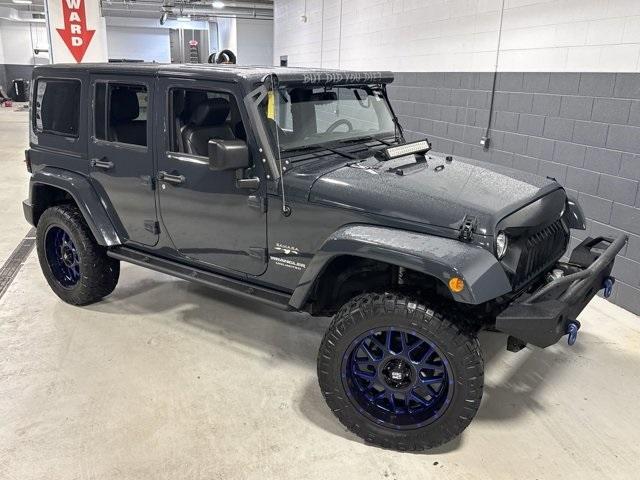 used 2017 Jeep Wrangler Unlimited car, priced at $21,991