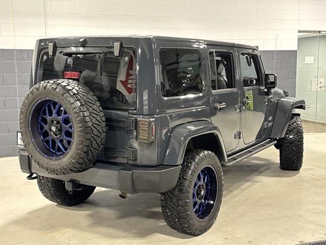 used 2017 Jeep Wrangler Unlimited car, priced at $21,991