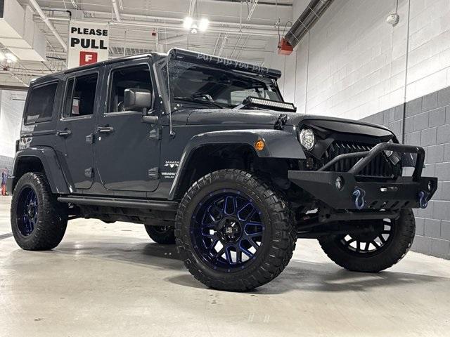 used 2017 Jeep Wrangler Unlimited car, priced at $21,991