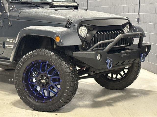 used 2017 Jeep Wrangler Unlimited car, priced at $21,991