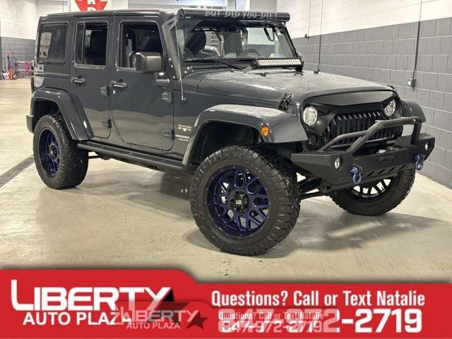 used 2017 Jeep Wrangler Unlimited car, priced at $21,991