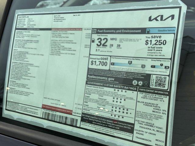 new 2024 Kia Forte car, priced at $17,590