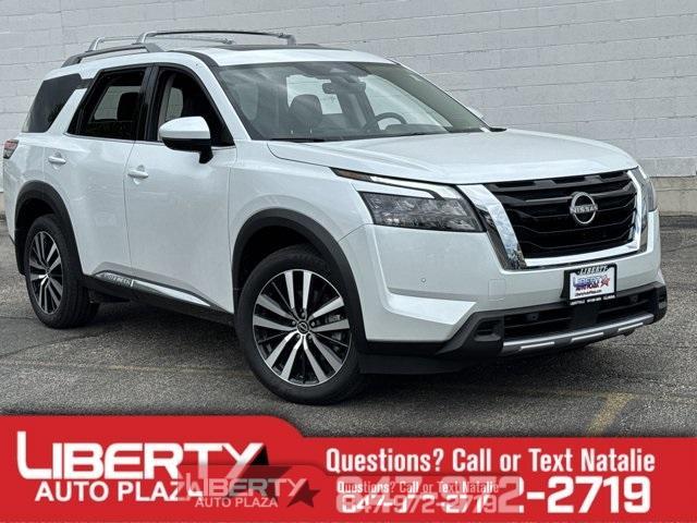 new 2025 Nissan Pathfinder car, priced at $50,086