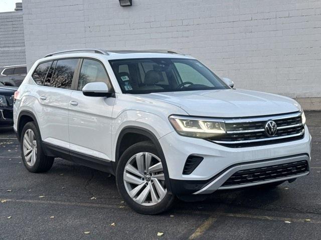 used 2021 Volkswagen Atlas car, priced at $28,491