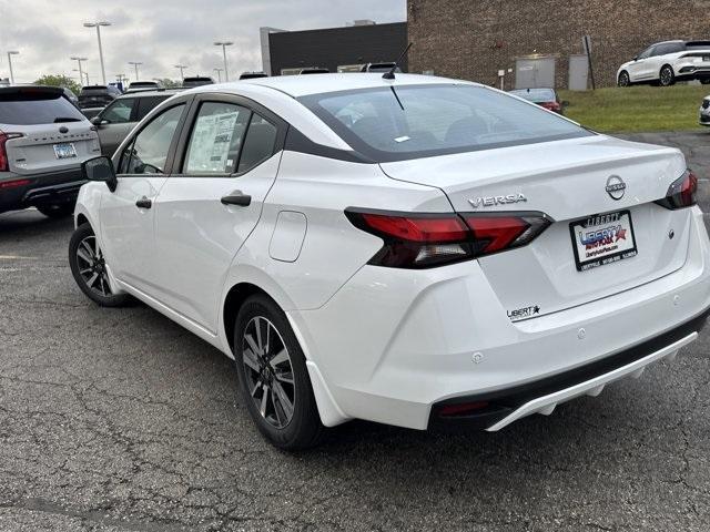new 2025 Nissan Versa car, priced at $20,117