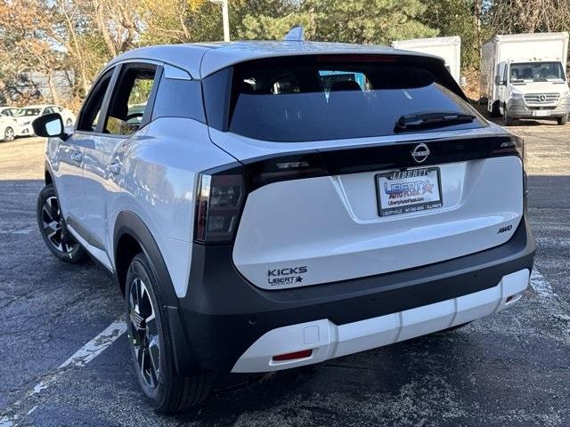 new 2025 Nissan Kicks car, priced at $27,930