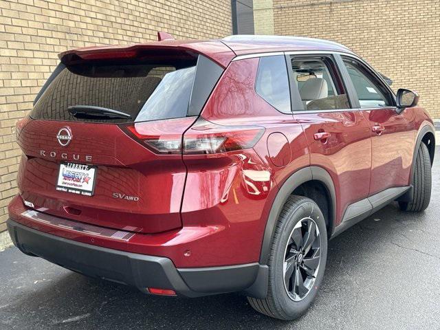 new 2024 Nissan Rogue car, priced at $28,471