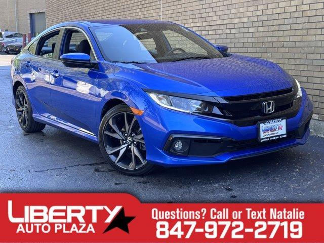 used 2019 Honda Civic car, priced at $19,491