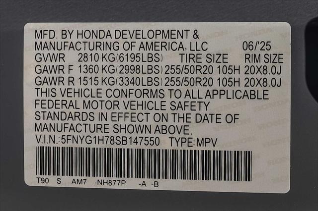 new 2025 Honda Pilot car, priced at $50,005