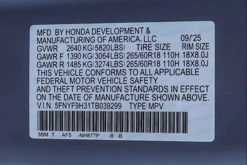 new 2026 Honda Passport car, priced at $45,150