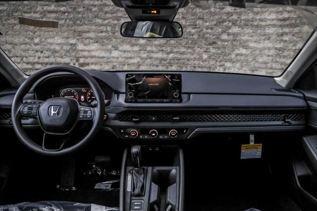 new 2025 Honda Accord car, priced at $30,710