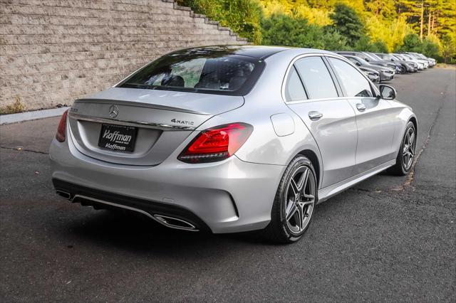 used 2021 Mercedes-Benz C-Class car, priced at $26,500