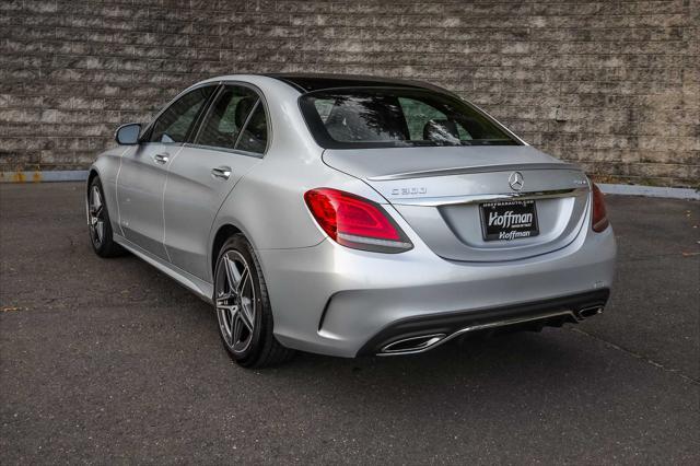 used 2021 Mercedes-Benz C-Class car, priced at $26,500