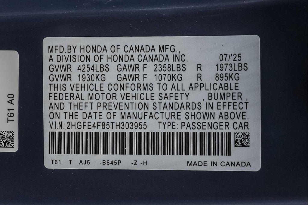 new 2026 Honda Civic Hybrid car, priced at $33,400