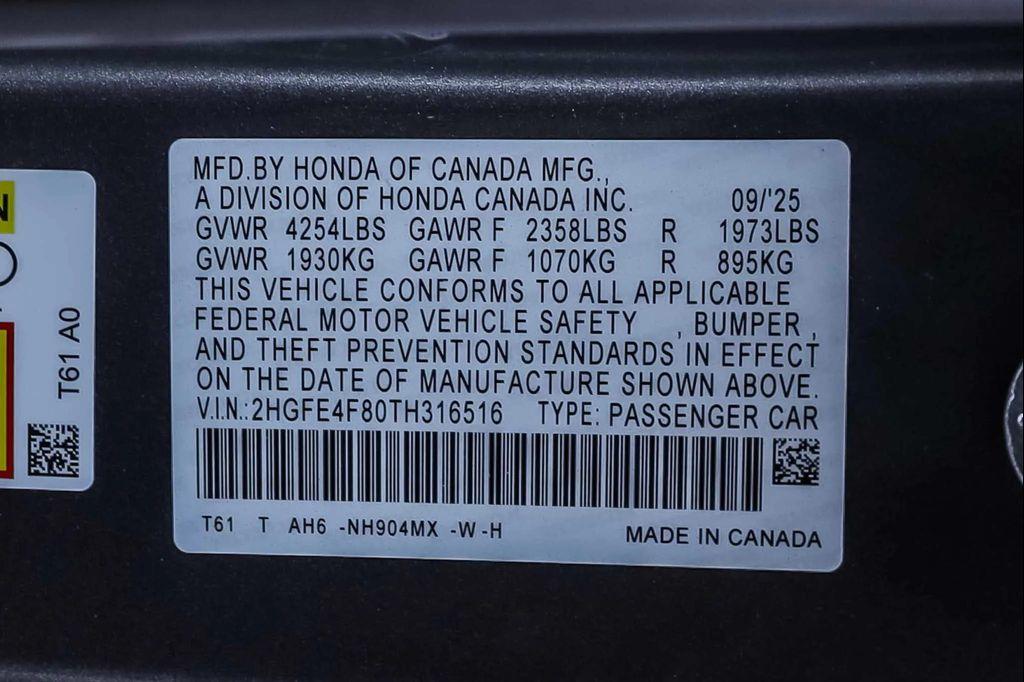 new 2026 Honda Civic Hybrid car, priced at $29,340