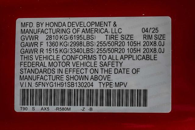 new 2025 Honda Pilot car, priced at $54,985