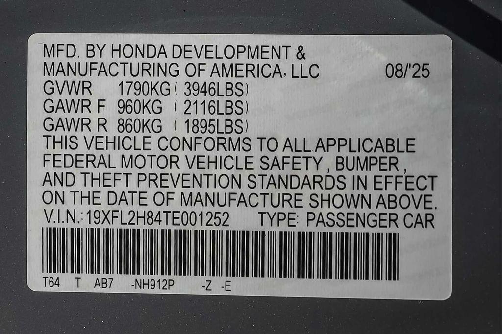 new 2026 Honda Civic car, priced at $28,445