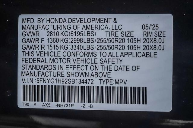 new 2025 Honda Pilot car, priced at $54,530