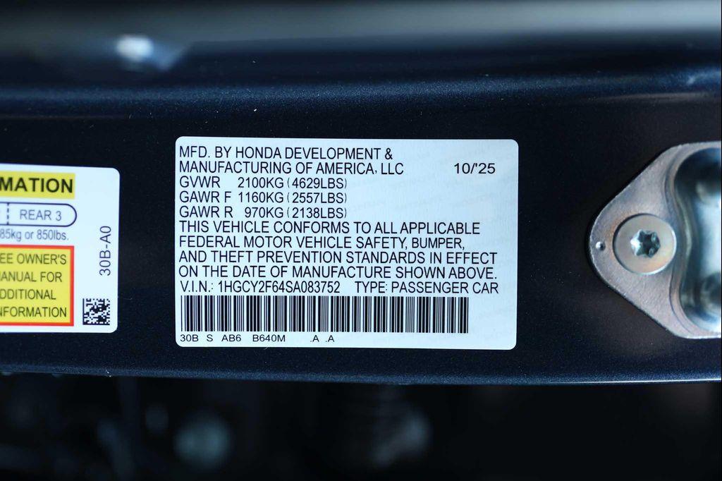 new 2025 Honda Accord Hybrid car, priced at $34,635