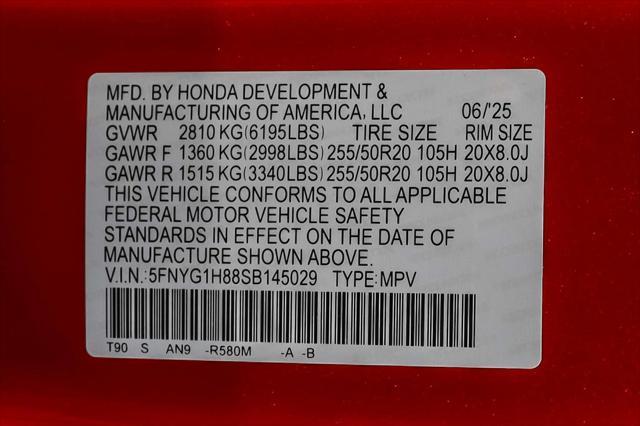 new 2025 Honda Pilot car, priced at $54,215