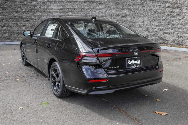 new 2025 Honda Accord car, priced at $31,210