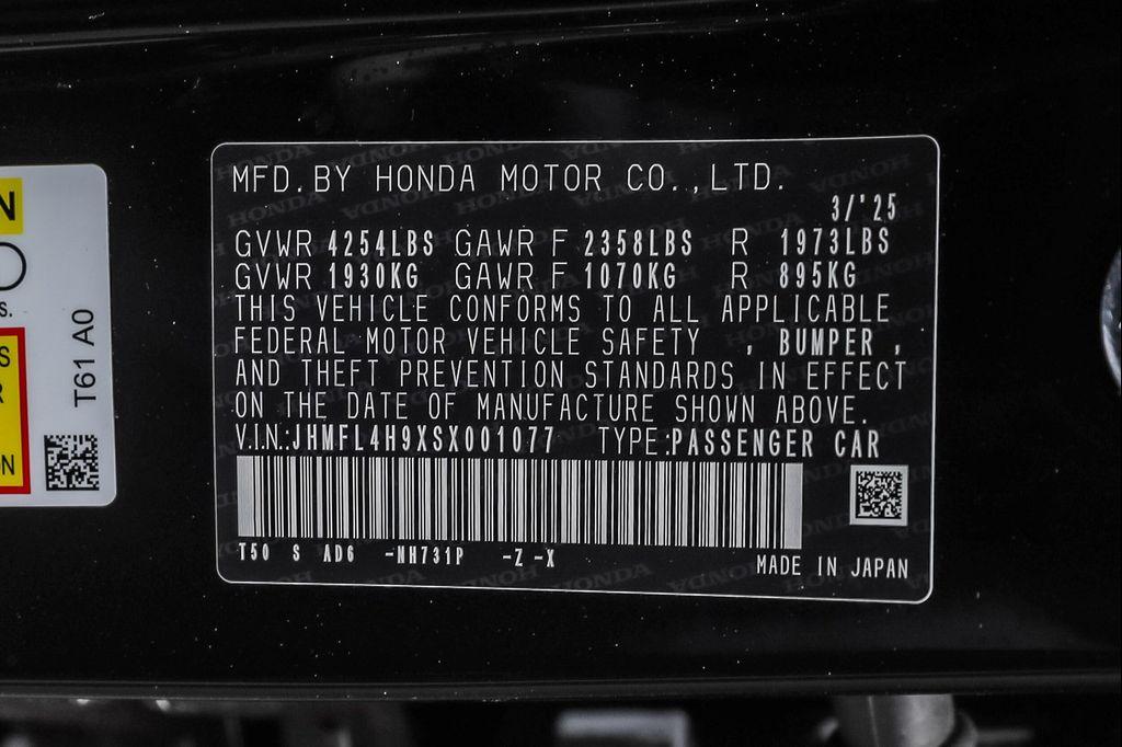 new 2025 Honda Civic Hybrid car, priced at $33,300